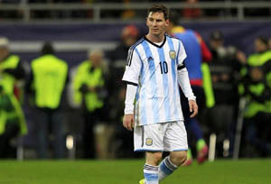 Tanpa Messi, Argentina Terpuruk